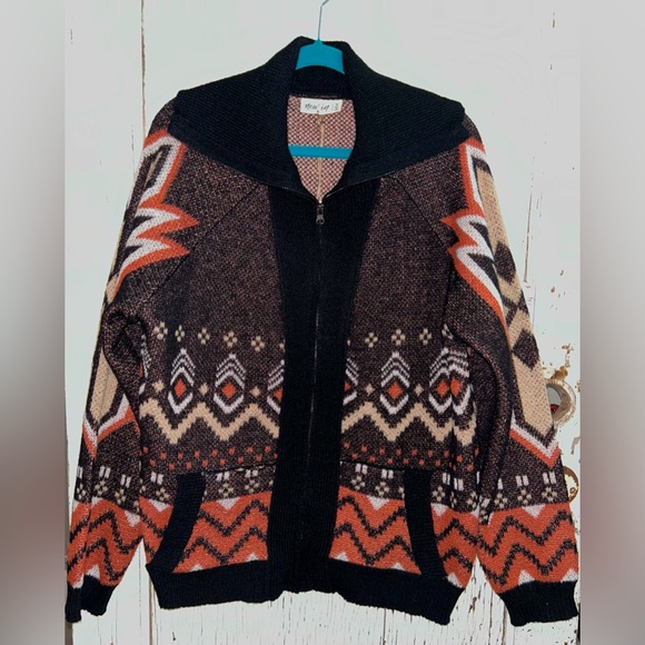 NWT- Azetic BOHO Zip-Up Sweater Jacket by NEW IN….., - Picture 3 of 10